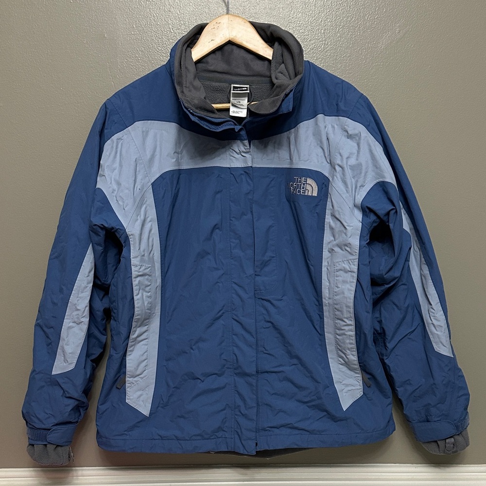 Womens The North Face Hyvent fleece lined ski coat Sz L
